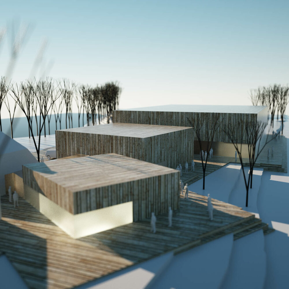 Perlekæden - modelskitse