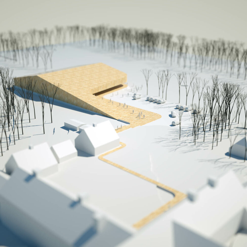 Perlekæden - modelskitse