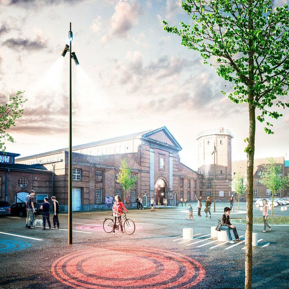 Odense Offentlige Slagterhuse - visualisering
