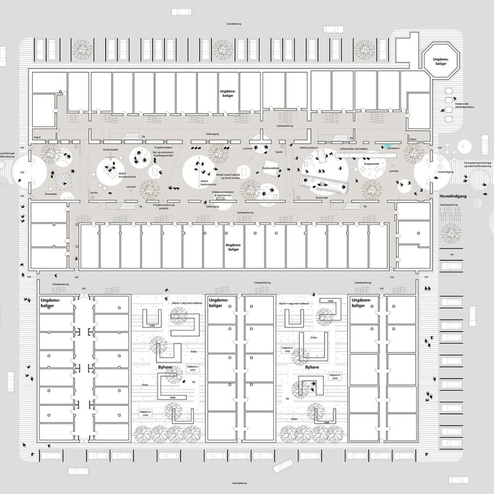 Odense Offentlige Slagterhuse - etageplan