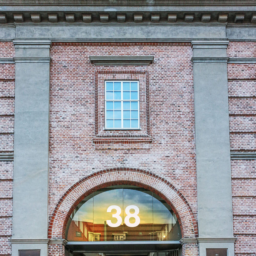 Odense Offentlige Slagterhuse - portalen