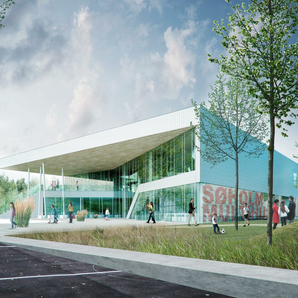 Perlekæden - udvikling af området omkring Søholmskolen i Jystrup