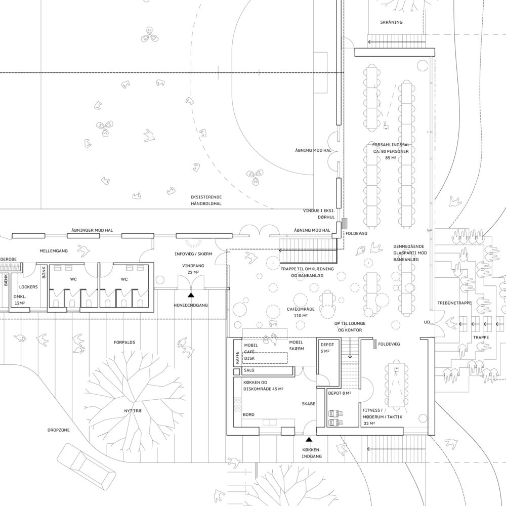Vridsted - etageplan