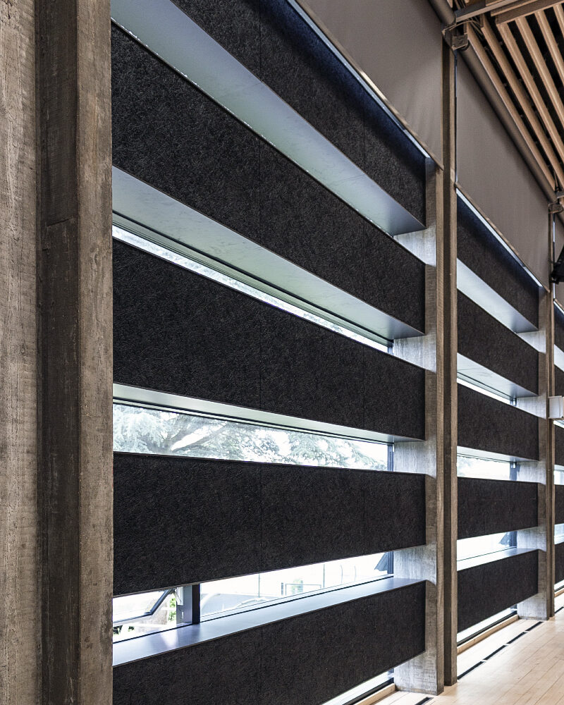 Rundhøjskolen - screens og isoleret facade