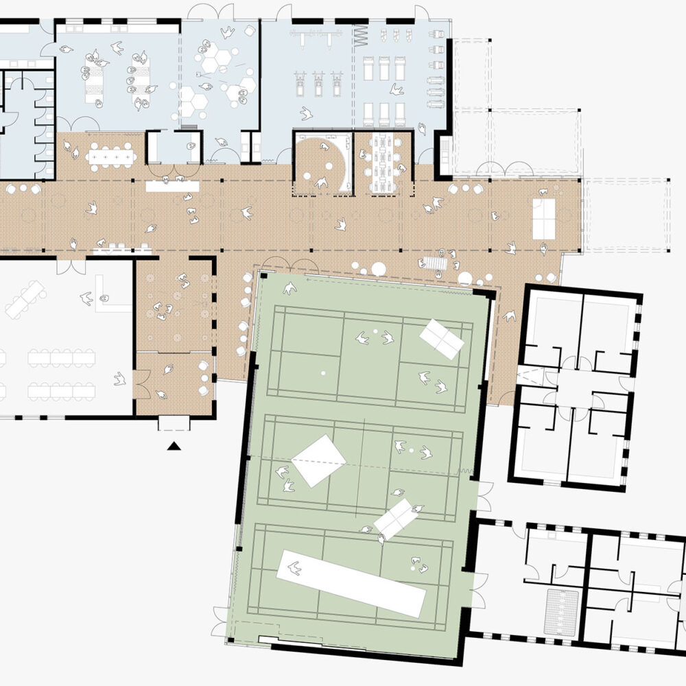 Kulturlanternen - etageplan
