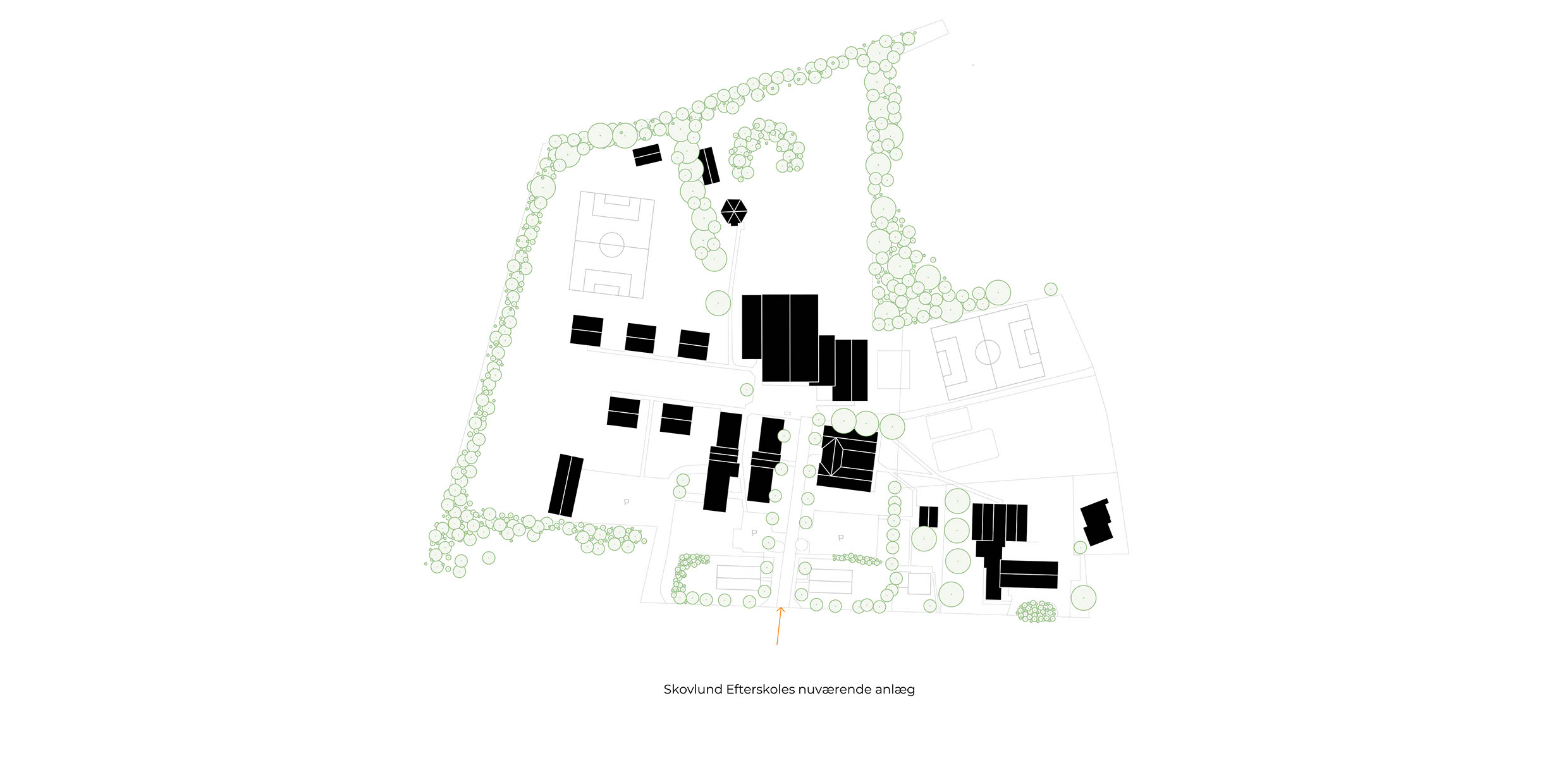 Skovlund Efterskole - Savtakkerne - nuværende forhold